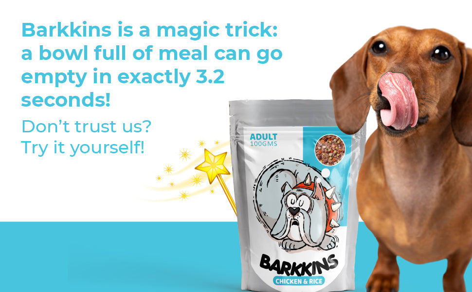 Barkkins Chicken & Rice - Adult