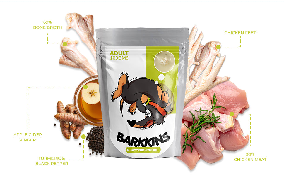 Barkkins Rich & Creamy Broth - Adult