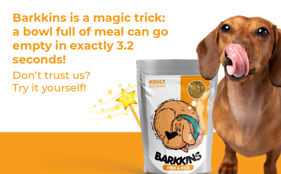 Barkkins Fish & Rice - Adult