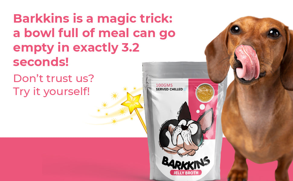 Barkkins Jelly Broth (100g - Pack of 3)
