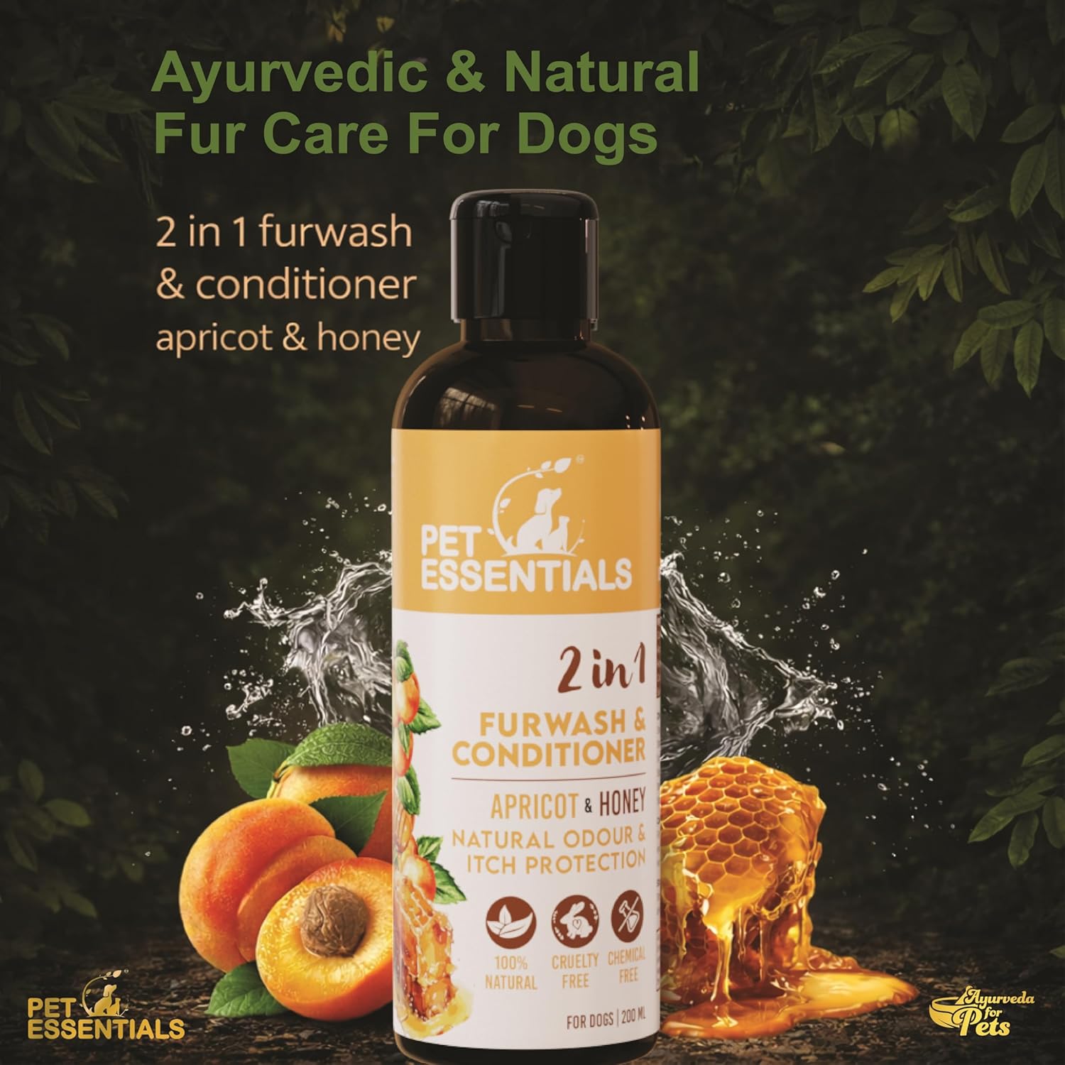 Apricot and Raw Honey Furwash & Conditioner