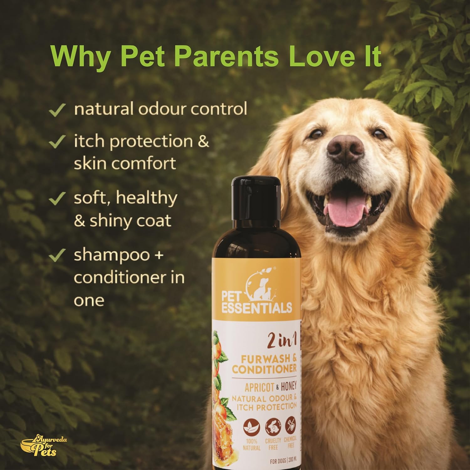 Apricot and Raw Honey Furwash & Conditioner