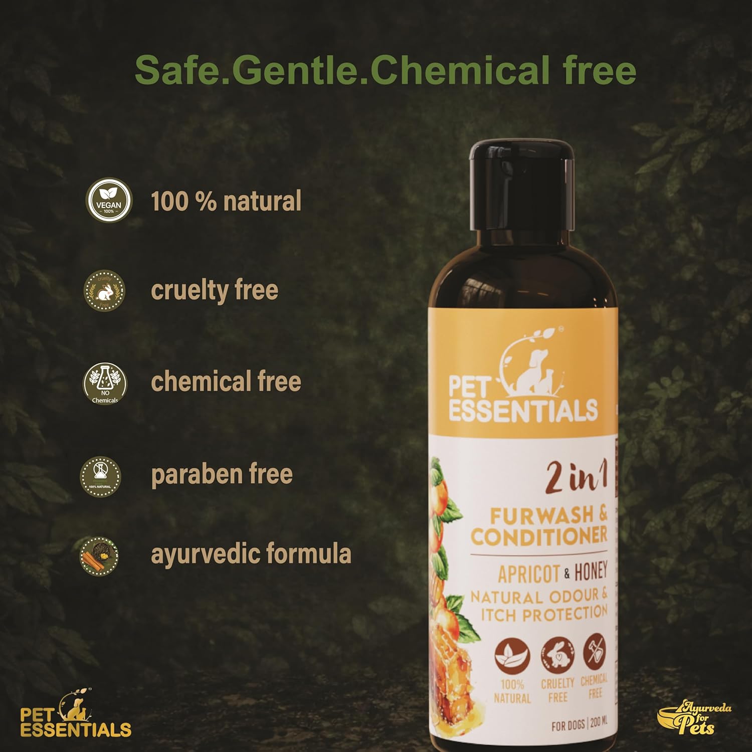 Apricot and Raw Honey Furwash & Conditioner