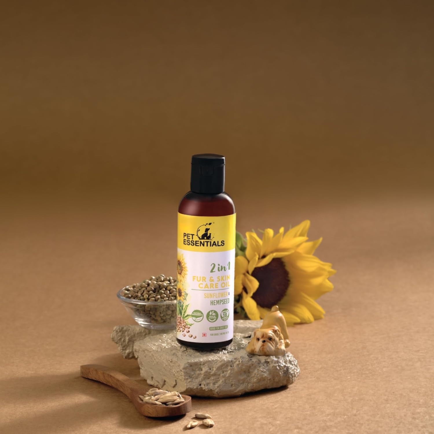 Sunflower & Hemp Seed Fur and Skin Care Oil
