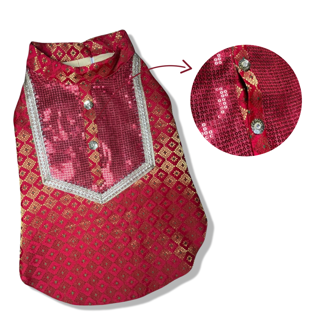 Pet Sherwani- by Fureverpupps