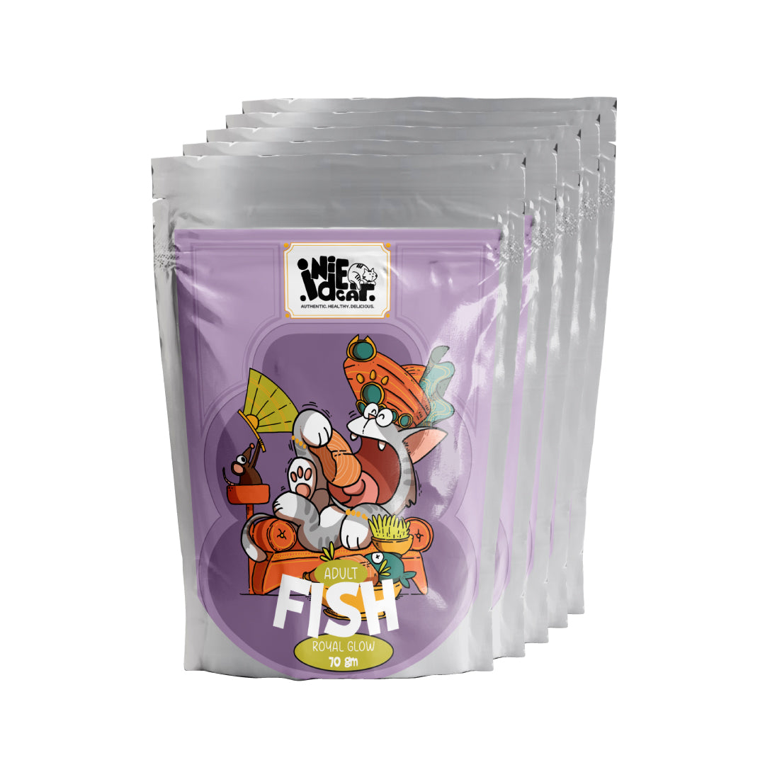 Indiecat Adult Fish Royal Glow (70g packs)