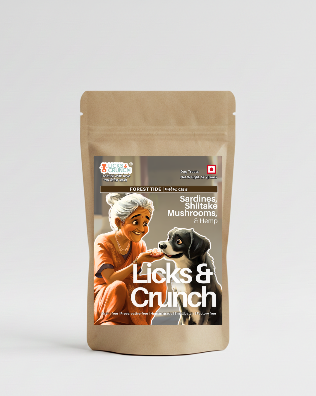 Licks & Crunch - Sardines Collection