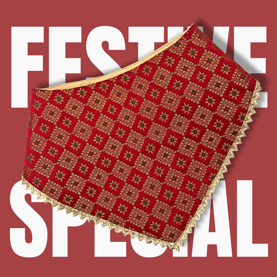 Festive bandana- by Fureverpupps