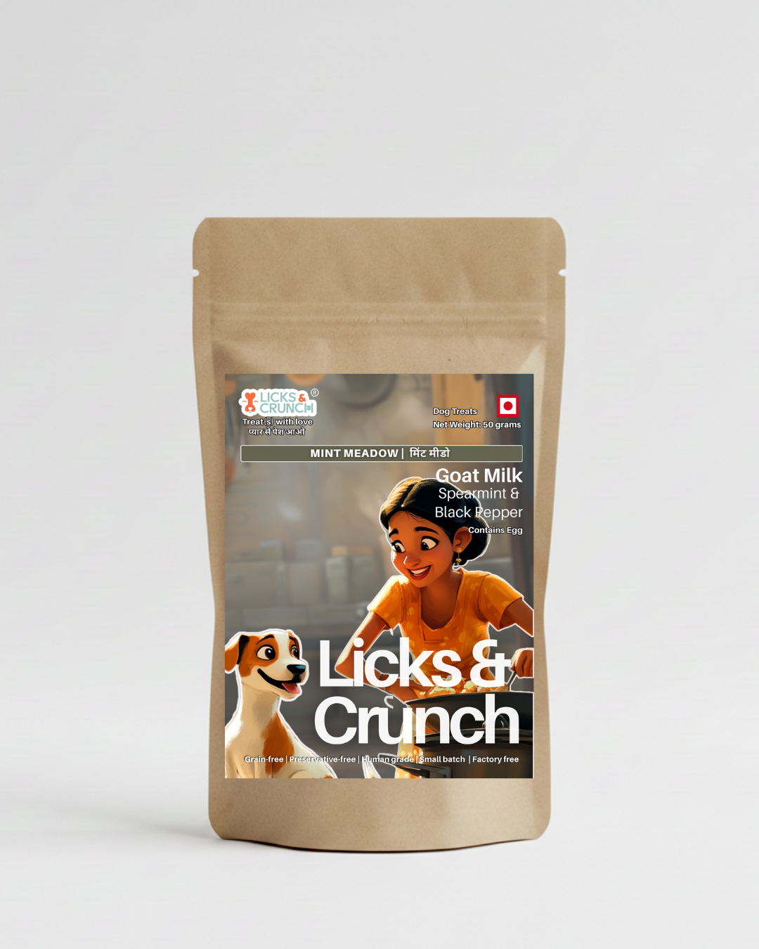 Licks & Crunch - Goat Milk