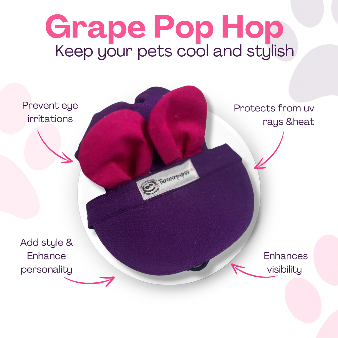 Pet Bunny caps- by Fureverpupps