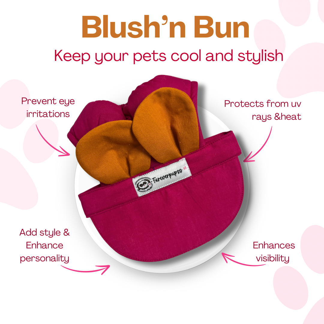 Pet Bunny caps- by Fureverpupps