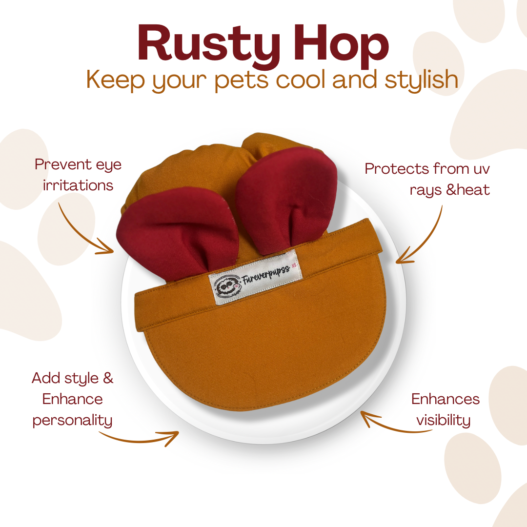 Pet Bunny caps- by Fureverpupps