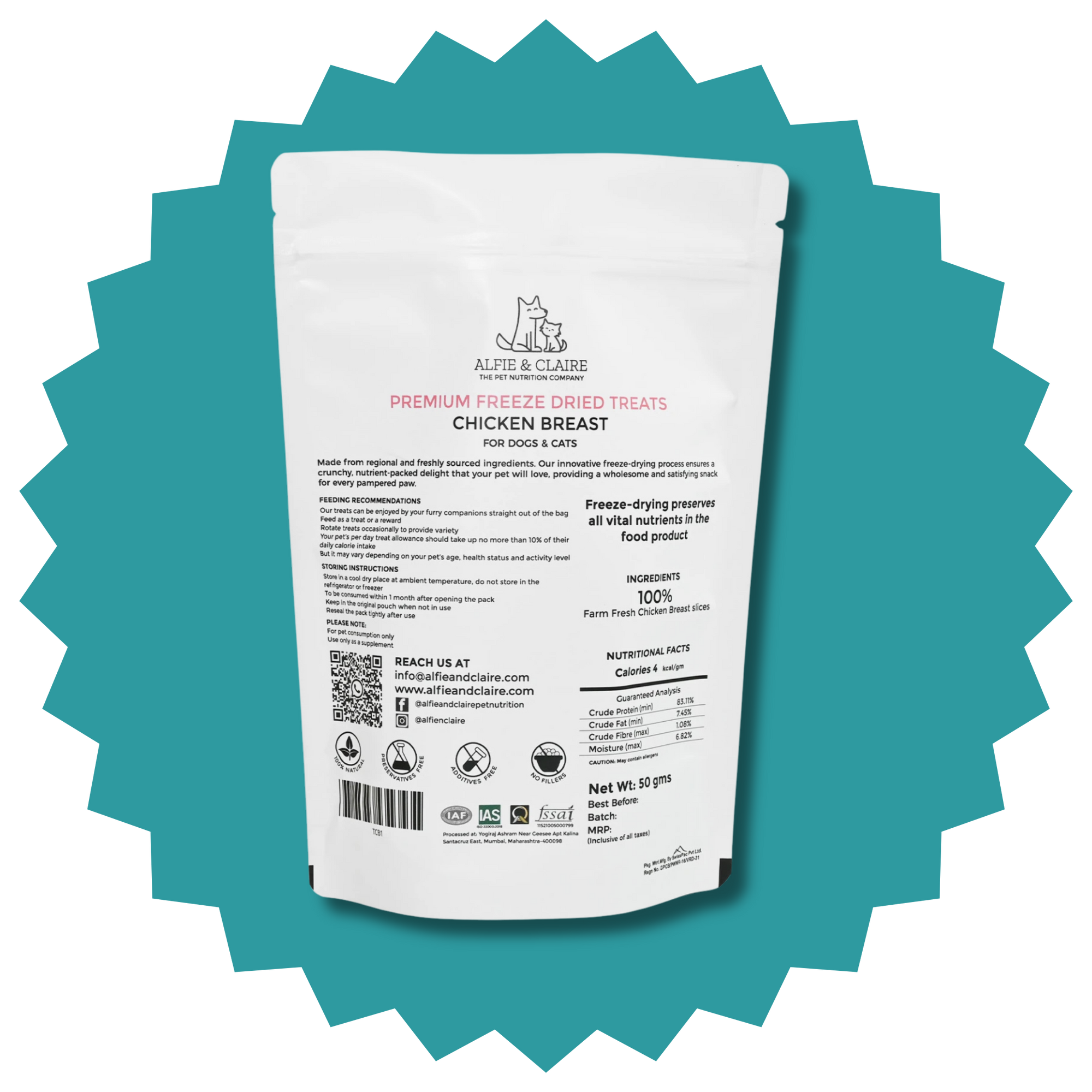 Chicken Breast Treats for Dogs and Cats