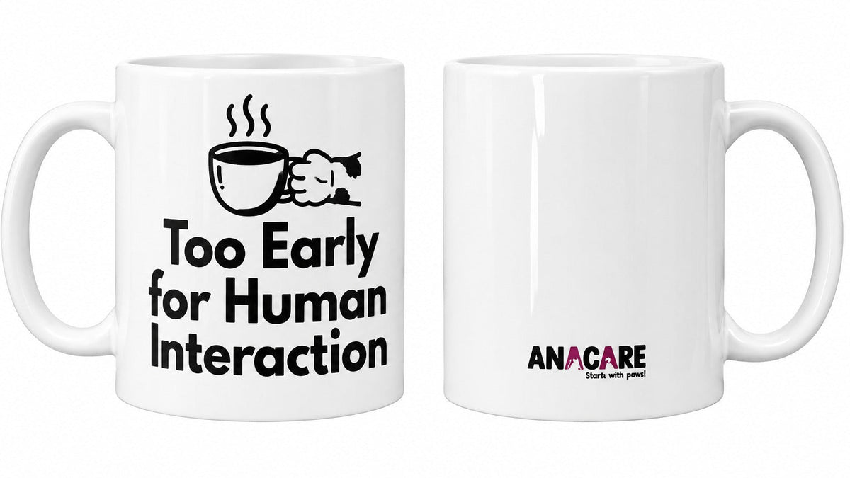 Too Early for Human Interaction Mug ☕🐾