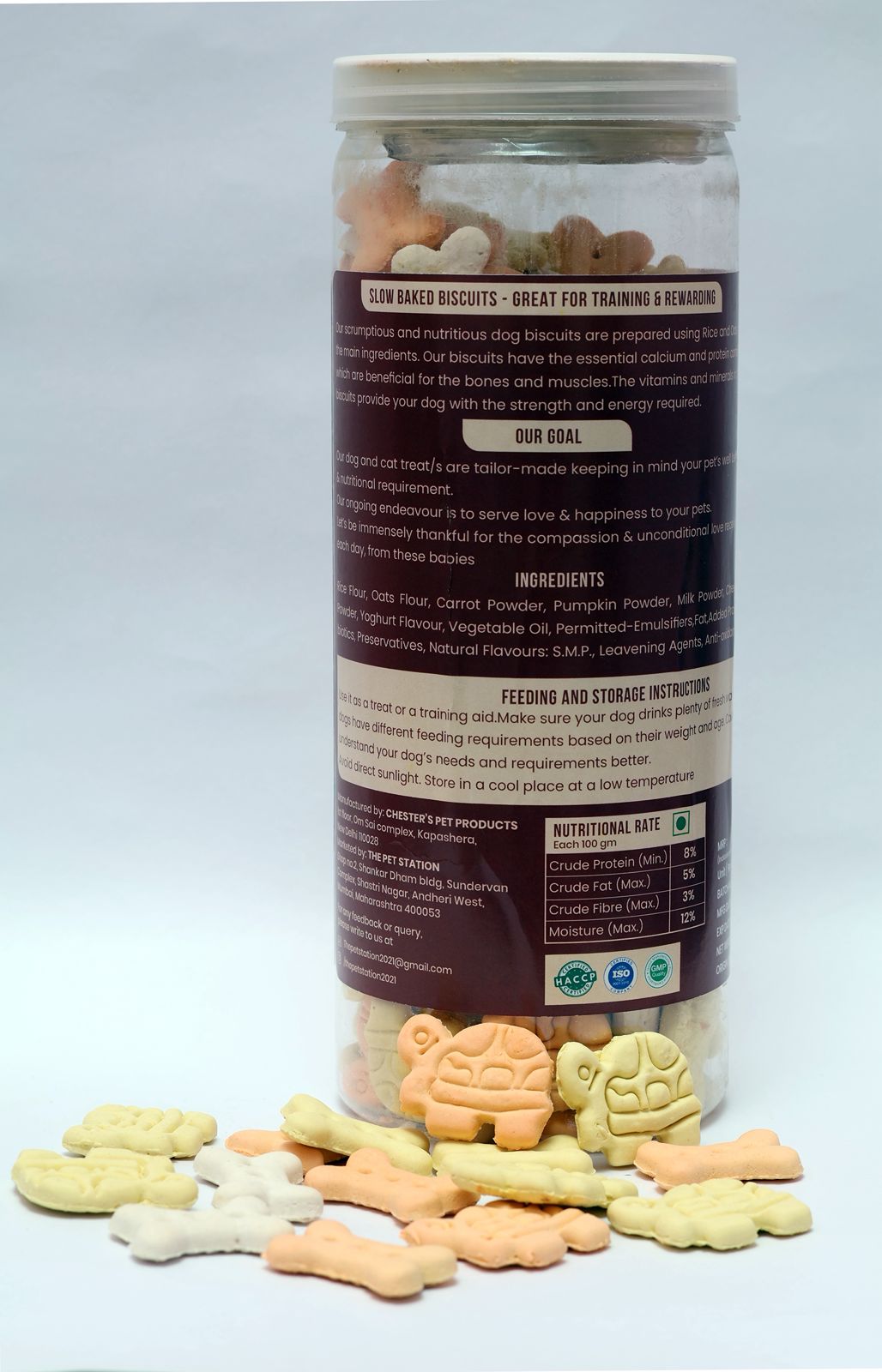 Mix Veg Biscuits- By Pet Station