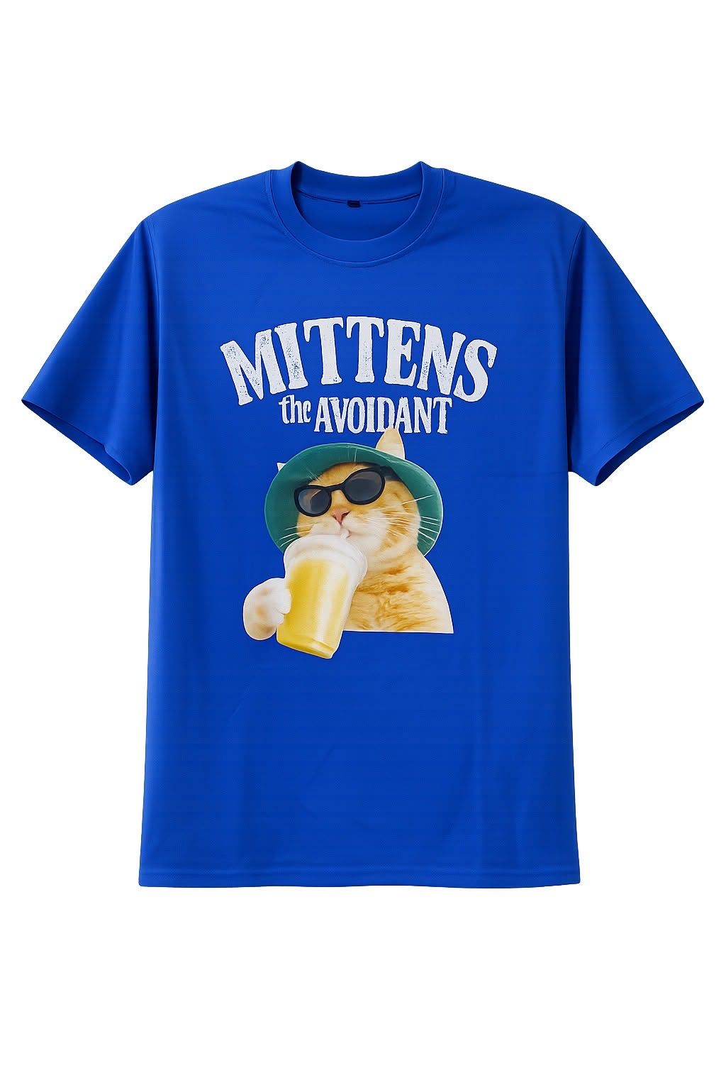 Mittens the Avoidant Oversized T-Shirt - UNISEX