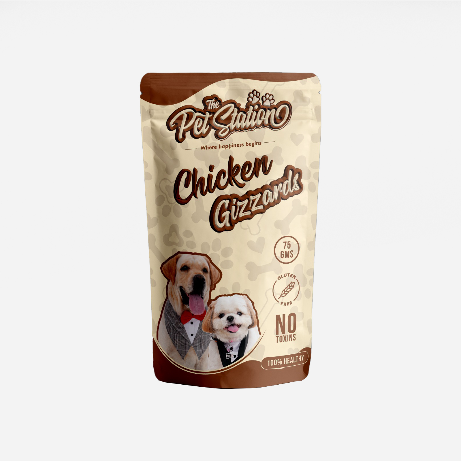 Chicken Gizzards- Treats by Pet Station
